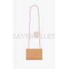 YSL KATE SMALL CHAIN BAG IN GRAIN DE POUDRE EMBOSSED LEATHER 469390BOW0W7019 (20*12.5*5cm)