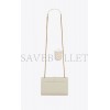 YSL SMALL ENVELOPE IN MIX MATELASS&EACUTE; LEATHER 600195AABZO9290 (21*13*6cm)