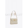 YSL MANHATTAN SMALL SHOULDER BAG IN BOX SAINT LAURENT LEATHER 6756260SX0W9207 (24*17.5*6cm)