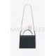 YSL CASSANDRA MEDIUM TOP HANDLE BAG IN BOX SAINT LAURENT LEATHER 62393116C7W1089 (24.5*20*11.5cm)