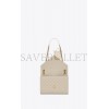 YSL ENVELOPE MEDIUM CHAIN BAG IN MIX MATELASS&EACUTE; GRAIN DE POUDRE EMBOSSED LEATHER 600185BOW919207 (24*17.5*6cm)