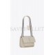 YSL NIKI BABY CHAIN BAG IN CRINKLED VINTAGE LEATHER 6331600EN049207 (21*16*7.5cm)