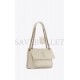 YSL NIKI MEDIUM CHAIN BAG IN RAFFIA AND LEATHER 6331581EL079207(28*20*8.5cm)