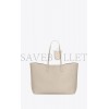 YSL SHOPPING SAINT LAURENT EW IN SUPPLE LEATHER 600281CSV0J9207 (37*28*13cm)