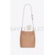 YSL BOUCLE BUCKET BAG IN VINTAGE VEGETABLE-TANNED LEATHER 727673BWR6W2725 (30*27*7cm)