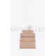 YSL MANHATTAN SMALL SHOULDER BAG IN BOX SAINT LAURENT LEATHER 6756260SX0W2738 (24*17.5*6cm)