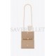 YSL KATE SMALL CHAIN BAG IN GRAIN DE POUDRE EMBOSSED LEATHER 469390BOW012721 (20*12.5*5cm)