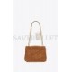 YSL LOULOU SMALL CHAIN BAG IN QUILTED SUEDE 4946991U8C77761 (23*17*9cm)