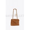 YSL LOULOU SMALL CHAIN BAG IN QUILTED SUEDE 4946991U8C77761 (23*17*9cm)