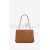 YSL LOULOU MEDIUM CHAIN BAG IN QUILTED SUEDE 5749461U8C77761 (32*22*12cm)