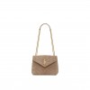 YSL LOULOU SMALL CHAIN BAG IN QUILTED &QUOT;Y&QUOT; SUEDE 4946991U8612346 (25*17*9cm)