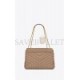 YSL LOULOU MEDIUM CHAIN BAG IN QUILTED LEATHER 574946DV7272826 (32*22*12cm)