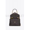 YSL LOULOU MEDIUM CHAIN BAG IN QUILTED LEATHER 574946DV7271112 (32*22*12cm)