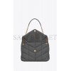 YSL PUFFER MEDIUM CHAIN BAG IN QUILTED LAMBSKIN 5774751EL071112 (35*23*13.5cm)