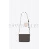 YSL SOLFERINO SMALL SATCHEL IN BOX SAINT LAURENT LEATHER 6343060SX0W1112 (19*13*5cm)