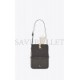 YSL SOLFERINO SMALL SATCHEL IN BOX SAINT LAURENT LEATHER 6343060SX0W1112 (19*13*5cm)