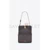 YSL SOLFERINO MEDIUM SATCHEL IN BOX SAINT LAURENT LEATHER 6343050SX0W1112 (23*16*6cm)