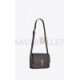 YSL SOLFERINO MEDIUM SATCHEL IN BOX SAINT LAURENT LEATHER 6343050SX0W1112 (23*16*6cm)