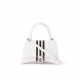 BALENCIAGA WHITE X ADIDAS HOURGLASS XS STRIPED LEATHER HANDBAG  BALENCIAGA  MATCHESFASHION US (19*12.1*7.6cm)