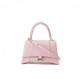 BALENCIAGA PINK HOURGLASS S LEATHER BAG  BALENCIAGA  MATCHESFASHION US (22.5*15*10cm)