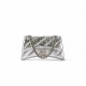 BALENCIAGA SILVER CRUSH S QUILTED CREASED-LEATHER SHOULDER BAG  BALENCIAGA  MATCHESFASHION US (25.4*14.9*10cm)