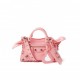 BALENCIAGA PINK NEO CAGOLE XS LEATHER SHOULDER BAG  BALENCIAGA  MATCHESFASHION US (25.5*16*11cm)