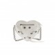 BALENCIAGA WHITE LE CAGOLE HEART MINI LEATHER CROSS-BODY BAG  BALENCIAGA  MATCHESFASHION US (15.2*13.2*5cm)