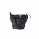 BALENCIAGA BLACK EMO XS LEATHER BUCKET BAG  BALENCIAGA  MATCHESFASHION US (23*21*10.5cm)