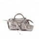 BALENCIAGA SILVER NEO CAGOLE CITY XS LEATHER BAG  BALENCIAGA  MATCHESFASHION US (25.6*17*11.1cm)