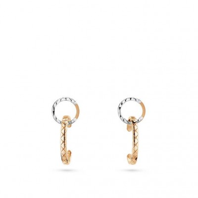 CHANEL COCO CRUSH HOOPS - REF. J11974