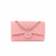 CHANEL CAVIAR QUILTED MEDIUM DOUBLE FLAP PINK (25*15*6cm)