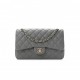 CHANEL CAVIAR QUILTED JUMBO DOUBLE FLAP GREY ROSE GOLD HARDWARE (30*19*9cm)