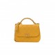 CHANEL LAMBSKIN QUILTED SMALL CHAIN INFINITY TOP HANDLE FLAP YELLOW GOLD HARDWARE (22.9*15.2*5.7cm)