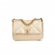 CHANEL MEDIUM 19 FLAP BAG ROSE IRIDESCENT CALFSKIN MIXED HARDWARE (25*16*9cm)