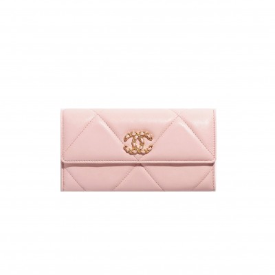 CHANEL 19 LONG FLAP WALLET AP0955 B04852 NN267 (19.4*10.5*3cm)