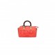 FENDI BY THE WAY MINI - RED LEATHER SMALL BOSTON BAG 8BS067ABVLF0H6C (20.5*12*9cm)