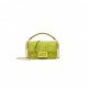 FENDI BAGUETTE MINI - ACID GREEN FF CANVAS BAG 8BS017AMCDF1JCM (19*11.5*4cm)