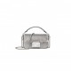 FENDI BAGUETTE MINI - SILVER CRYSTALS BAG 8BS017AMWNF1KG0 (19*11.5*4cm)