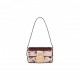 FENDI MINI BAGUETTE 1997 - PINK LEATHER AND SEQUINNED BAG 8BS049AISLF1H37 (19.5*11*5cm)