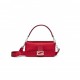 FENDI BAGUETTE - RE-EDITION BAG IN DARK RED SATIN 8BR600AL9XF0W35 (27*15*6cm)