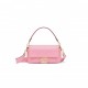 FENDI BAGUETTE - PINK NAPPA LEATHER BAG 8BR600A72VF1AQA (27*15*6cm)