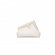 FENDI FIRST SMALL - WHITE OSTRICH LEATHER BAG 8BP129Q95F1DM0 (26*18*9.5cm)