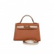 HERMES SPECIAL ORDER (HSS) KELLY MINI SELLIER 20 GOLD AND CRAIE EPSOM GOLD HARDWARE (19.1*11.4*5.6cm)