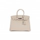 HERMES BIRKIN 35 CRAIE TOGO PALLADIUM HARDWARE 39878406209630 (35cm)