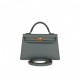 HERMES MINI KELLY SELLIER 20 VERT AMANDE EPSOM GOLD HARDWARE (19.1*11.4*5.6cm)