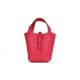 HERMES MONOCHROME PICOTIN 18 ROSE MEXICO CLEMENCE PINK HARDWARE (17.8*12.7*19.1cm)