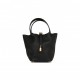 HERMES PICOTIN LOCK 18 BLACK MATTE ALLIGATOR AND CLEMENCE TOUCH GOLD HARDWARE (17.8*12.7*19.1cm)