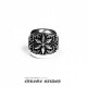 CHROME HEARTS CLASSIC OVAL STAR RING