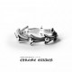 CHROME HEARTS CROSS TAIL RING