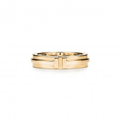 Tiffany T Narrow Ring in 18k Gold